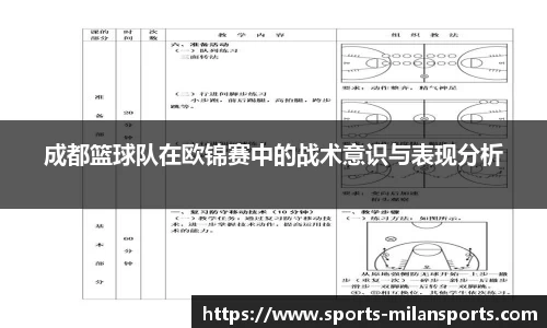 成都篮球队在欧锦赛中的战术意识与表现分析